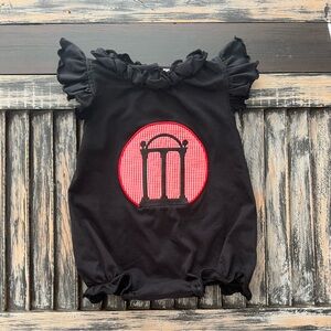 UGA Red + Black Arch Bubble